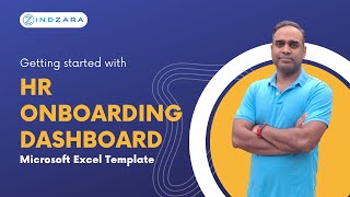 HR Onboarding Dashboard Excel Template Demo [upl. by Anev738]