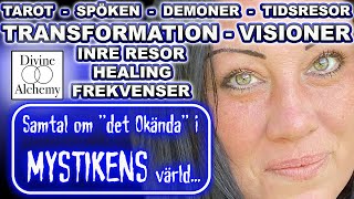 Tarot  Spöken  Demoner  Tidsresor  Transformation  Visioner  Inre resor  Healing  Frekvenser [upl. by Senilec]