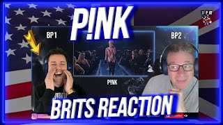 Pink Glitter in The Air LIVE Grammys 2010 Reaction [upl. by Areip]