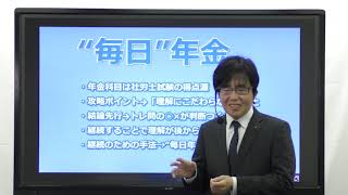 【社労士】年金の攻略法「毎日年金」 [upl. by Ecirtnas]