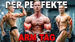 Das PERFEKTE Arm Training Theorie  Praxis [upl. by Marilla]