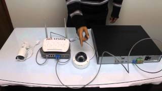 Instalacion y Configuracion de sistema Video vigilancia IP HIKVISION [upl. by Ettegdirb]