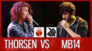 THORSEN vs MB14  Grand Beatbox LOOPSTATION Battle 2016  SEMI FINAL [upl. by Spears]