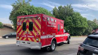 TNLA LAFD Engine involved in Reseda Crash [upl. by Eniac650]