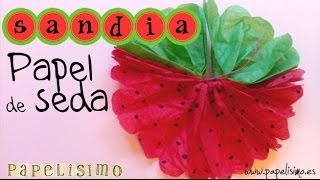 Lazo Sandia Papel de Seda [upl. by Mot]