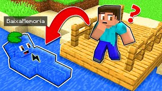 VÍDEO DE MINECRAFT BEDWARS Disfarce de Água com Baixa Memória Spok e Iago Manna [upl. by Gow]