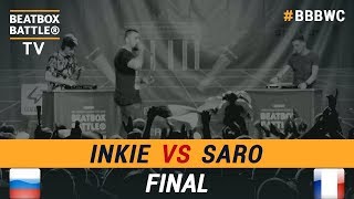 Inkie vs Saro  Beatboxing Loop Station Final  5th Beatbox Battle World Championship [upl. by Iadam]