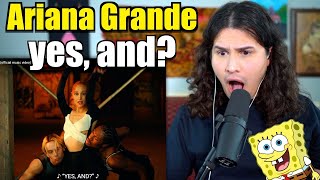 Ariana Grande is UNFILTERED in quotyes andquot l Vocal Coach Reacts [upl. by Yenrab]