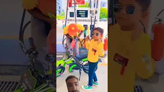 bick 🏍tappuparmar tapu cutebaby yadavbrand2song funny bick [upl. by Nomit98]