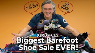 HAPPENING NOW  Biggest Barefoot Shoe SALE EVER  1070 off Xero Shoes Shoes Boots and Sandals [upl. by Wons]