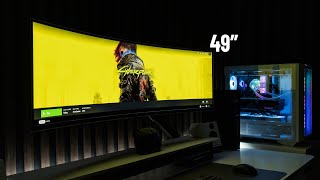 The First 240Hz Super Ultrawide OLED Gaming Monitor Samsung Odyssey OLED G9 [upl. by Morris]