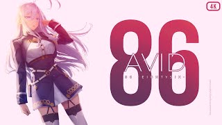 『4K』 86 Eighty six 「AVID」 SawanoHiroyuki English Lyrics [upl. by Bree]