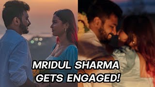 Mridul Sharma gets engaged to boyfriend Aditya Naik 💍  Film Chic [upl. by Toddie907]