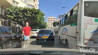 27 septembre 2024 driving in Mostaganem beymout Centre ville [upl. by Alyekahs]