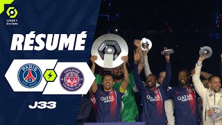 PARIS SAINTGERMAIN  TOULOUSE FC 1  3  Résumé  PSG  TFC  20232024 [upl. by Zetniuq454]