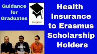 Health Insurance and Other Benifits to Erasmus Scholarship Holders in Europe Study in Europe [upl. by Ayekim]