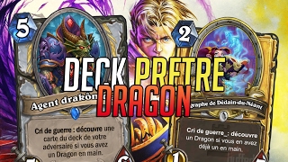 DECK PRETRE DRAGON 100 WINRATE  LE DECK POUR MONTER  HEARTHSTONE [upl. by Oika]