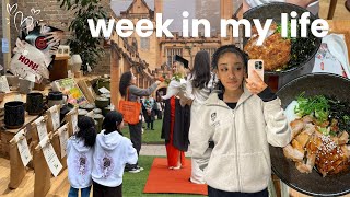 university diaries I first week back amp finding studyworklife balance  USYD 💌 [upl. by Itch]