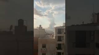 Beirut Explosion Angle 242 New Video Aftermath [upl. by Favianus]