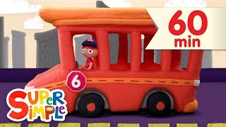 10 Little Buses   More Kids Songs  Super Simple Songs [upl. by Lupiv231]