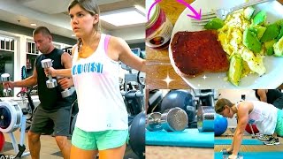 HEALTHY BREAKFAST amp GYM DATE [upl. by Yttig]