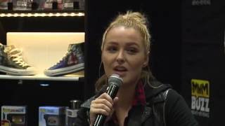 INTERVIEW Camilla Luddington – The Voice Of Lara Croft  MCM London Comic Con [upl. by Ielarol800]