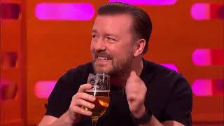 The Graham Norton Show S20E18 Tom Hiddleston Ruth Wilson Ricky Gervais et al [upl. by Galitea192]