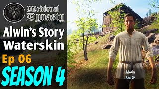 Alwin Story quotWaterskinquot  Medieval Dynasty Lets Play  S4 Ep06 [upl. by Giselbert]