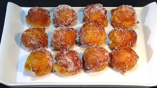 Receta Buñuelos de viento rellenos de crema pastelera  Recetas  Loli Domínguez  Semana Santa [upl. by Oigufer]