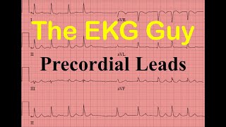 EKGECG Precordial Leads  Question 110  The EKG Guy [upl. by Aztiley]