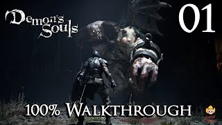 Demons Souls Remake  Walkthrough Part 1 Gates of Boletaria [upl. by Akila]