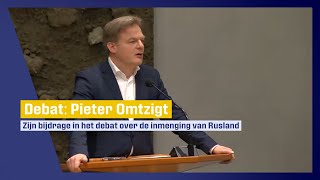 Pieter Omtzigt tijdens het debat over berichten over Russische inmenging [upl. by Annayad616]