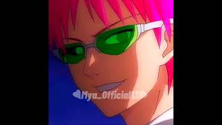 Saiki K  Edit  The Disastrous Life Of Saiki k  Song  krushkrush [upl. by Emmer]