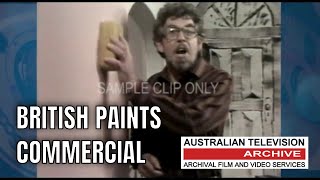 Be Nauseated by this Classic British Paints Commercial Featuring Rolf Harris [upl. by Eedia452]