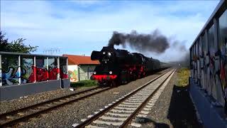 41 1144 mit quotZwergen Expreßquot bei der Durchfahrt Mellingen Thür 21918 [upl. by Crenshaw]