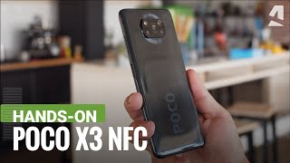 Poco X3 NFC handson and key features [upl. by Harve878]