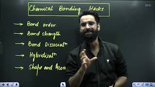 Get 16 Marks in 8 Minutes🔥Chemical Bonding Hacks🔥 Wassim Bhat  NEET 2024 [upl. by Beka804]