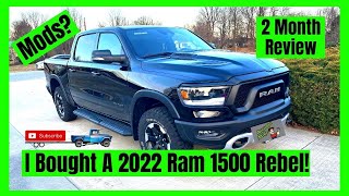 We BOUGHT a 2022 RAM REBEL Reviewing the GOOD the BAD and the ETORQUE plus MODS to EXPECT [upl. by Cheung498]