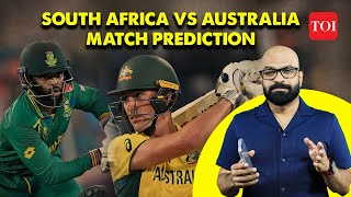 Australia vs South Africa ICC World Cup 2023 Who will claim victory Greenstone Lobo predicts [upl. by Eniffit]