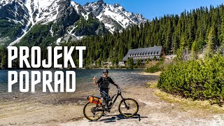 Wyprawa od ujścia Popradu do jego źródeł w 3 dni  Bikepacking enduro  Test bagażnika Aeroe [upl. by Ardnu]