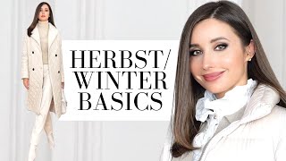 BASICS für die HERBSTWINTER CAPSULE WARDROBE 20232024  Look Book amp Styleinspo [upl. by Weissman]