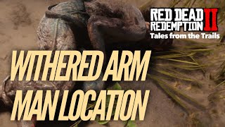 Red Dead Redemption 2 Man with the Withered Arm Location  720p PS4 [upl. by Leicam]