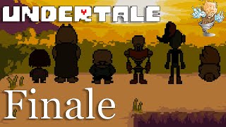 True Pacifist Ending Intense  Lets Play Undertale True Pacifist Run Part 23 [upl. by Konstantine]