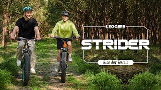 Strider Overview  Full Suspension Fat Tire Ebike  Mountain Ebike [upl. by Latea173]