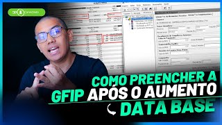 GFIP 650 AUMENTO DATA BASE  DICAS DE PREENCHIMENTO [upl. by Otreblon]