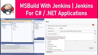 MSBuild With Jenkins  Jenkins For C  NET Applications  Thetips4you [upl. by Ekul]