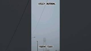 Neblina en Fabens Tx Foggy Morning foggy foggyweather [upl. by Notpmah]