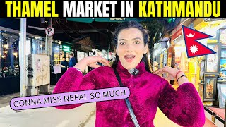 Best Market in Nepal  EXPLORING THAMEL MARKET nepal kathmandu nepaltravelvlog [upl. by Grounds]