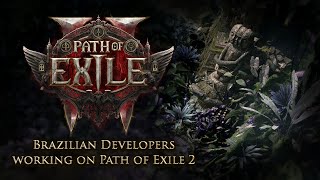 Desenvolvedores Brasileiros do Path of Exile 2 Brazilian Devs working on Path of Exile 2 [upl. by Maudie]