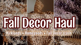 HUGE FALL DECOR HAUL 2023 🍂  KIRKLANDS FALL DECOR 2023  FALL DECORATING IDEAS 2023 [upl. by Anika385]